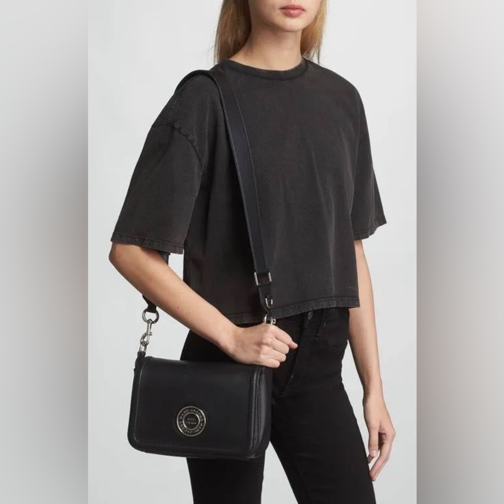 !SOLD! Marc Jacobs Cognac Leather Messenger Shoulder/Crossbody Bag wAdjust Strap - Picture 10 of 10